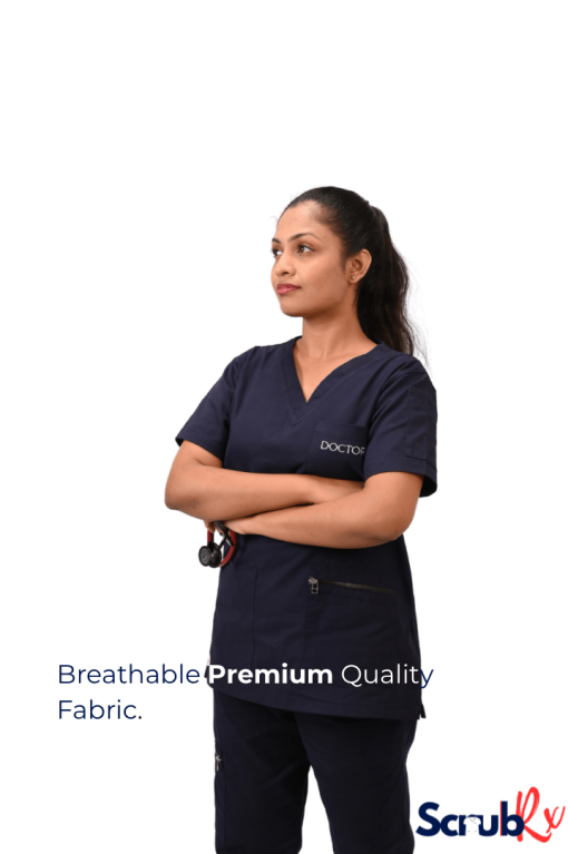 ScrubRx Premium Scrub Set with Zipped Pockets - Image 2