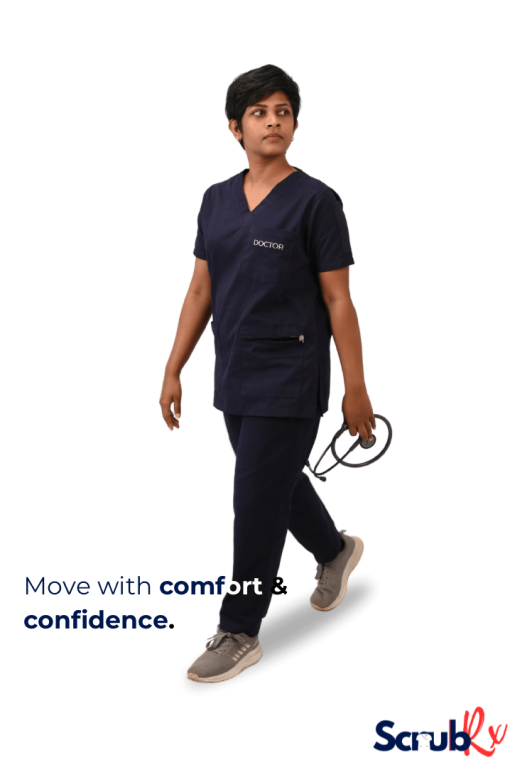 ScrubRx Premium Scrub Set with Zipped Pockets - Image 3