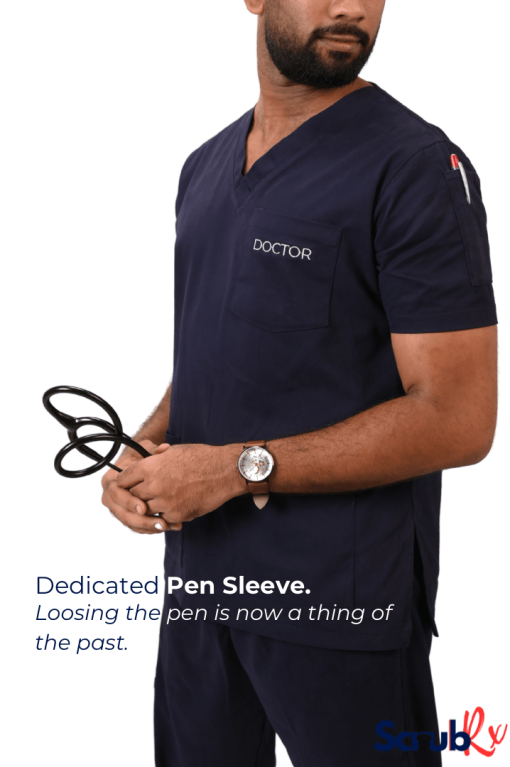 ScrubRx Premium Scrub Set with Zipped Pockets - Image 4
