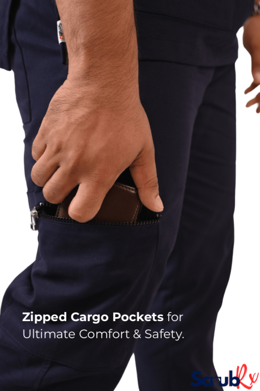 ScrubRx Premium Scrub Set with Zipped Pockets - Image 5