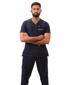 ScrubRx Premium Scrub Set with Zipped Pockets
