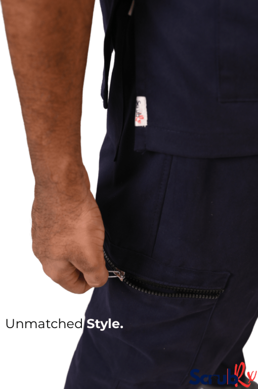 ScrubRx Premium Scrub Bottom with Zipped Pockets - Image 3