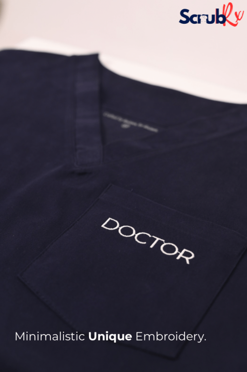 ScrubRx Premium Scrub Top with Zipped Pockets - Image 3