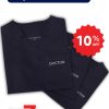 ScrubRx Premium Scrub Set with Zipped Pockets - 3 PACK