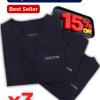 ScrubRx Premium Scrub Set with Zipped Pockets - 3 PACK